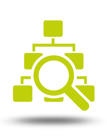 Organigrama de los cargos en el poder